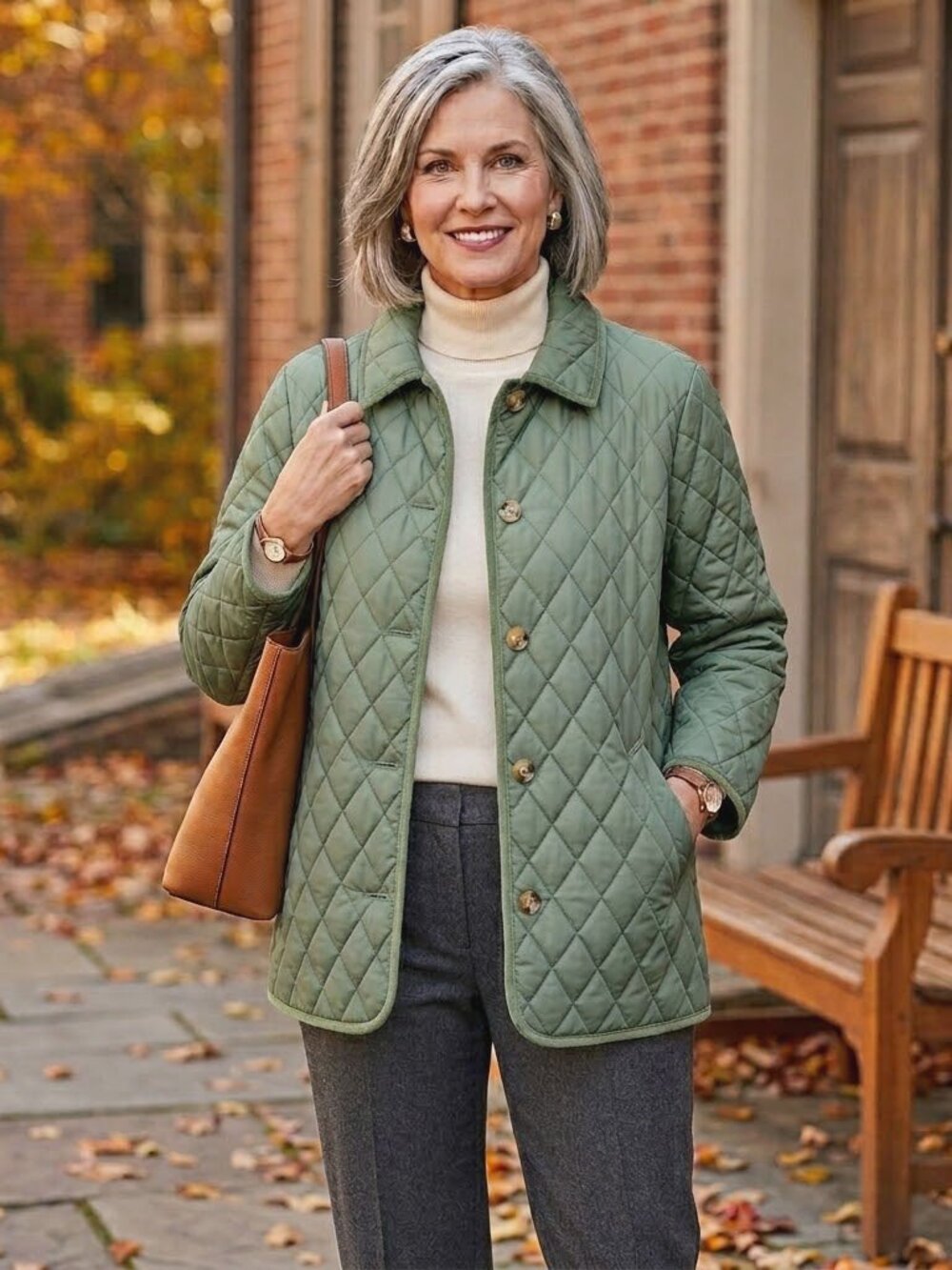 Tog Shop Quilted Jacket Car Coat Women's 1X NWT